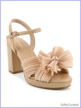 Herrlyn Kitten Heels Square Toe Slip On Low Heel Mules for Party Wedding Summer